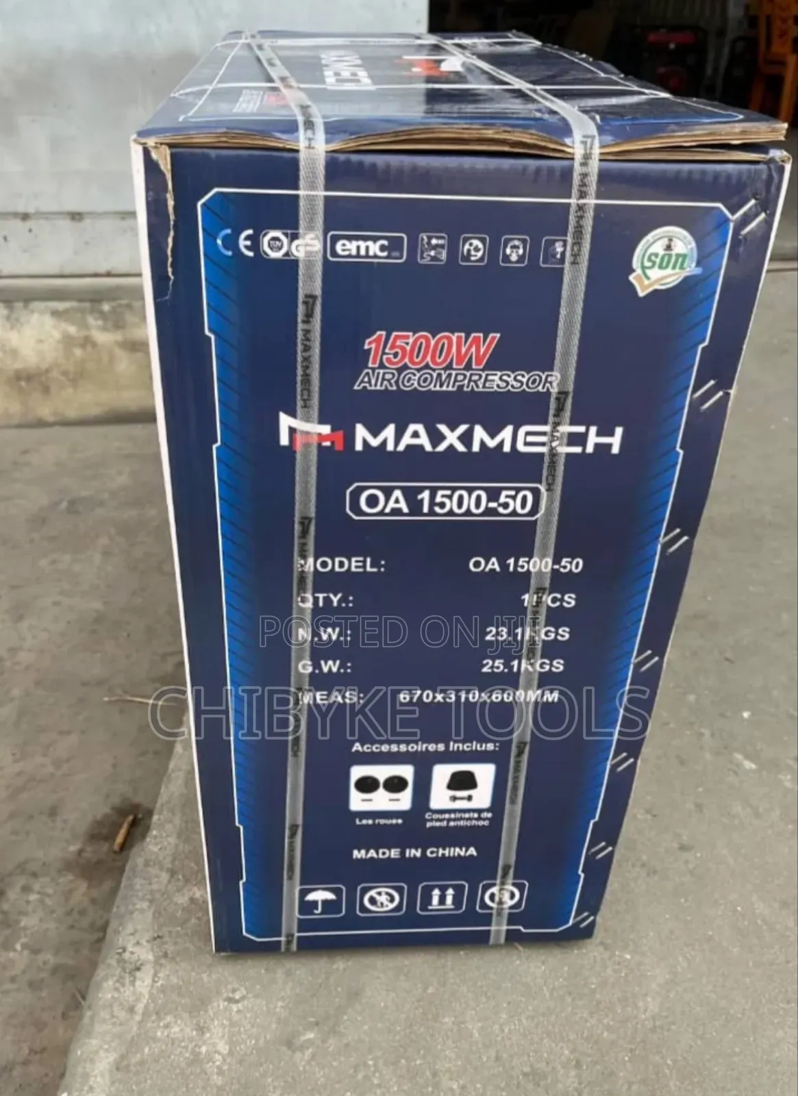 Oa 1500-50l Oil-Less Air Compressor
