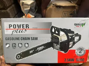 20" Power Plus Pp2500w Gasoline Chain Saw,