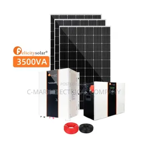 Felicity Solar 5kwh,10kwh,17.5kwh Complete Solar Power for Lights
