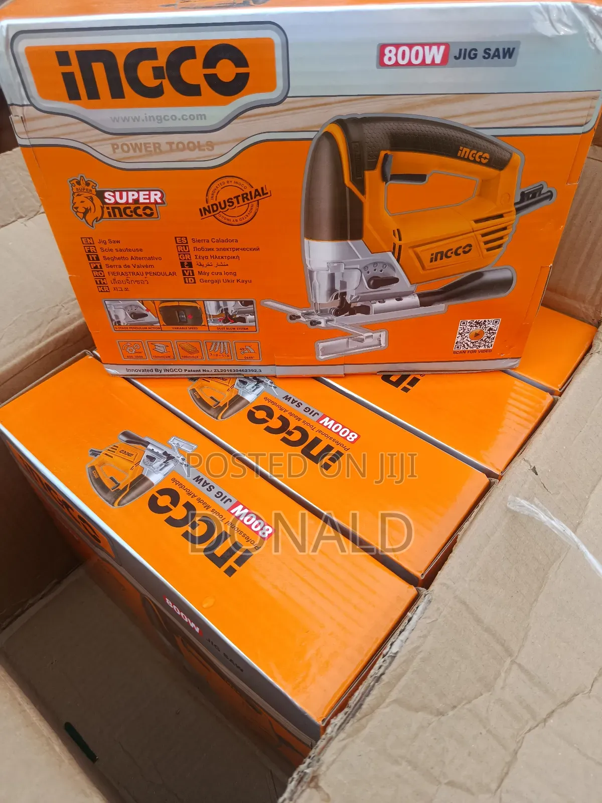Ingco 800watts Jig Saw