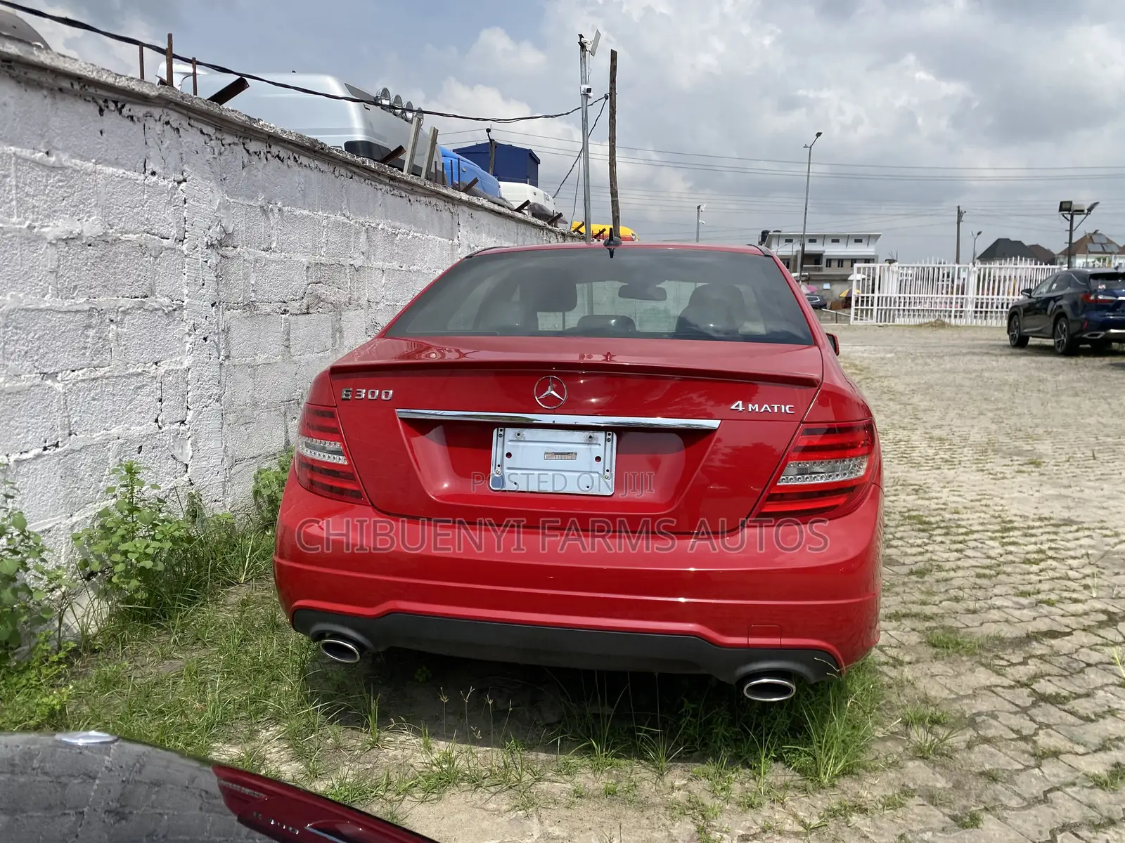 Mercedes-Benz E300 2013 Red