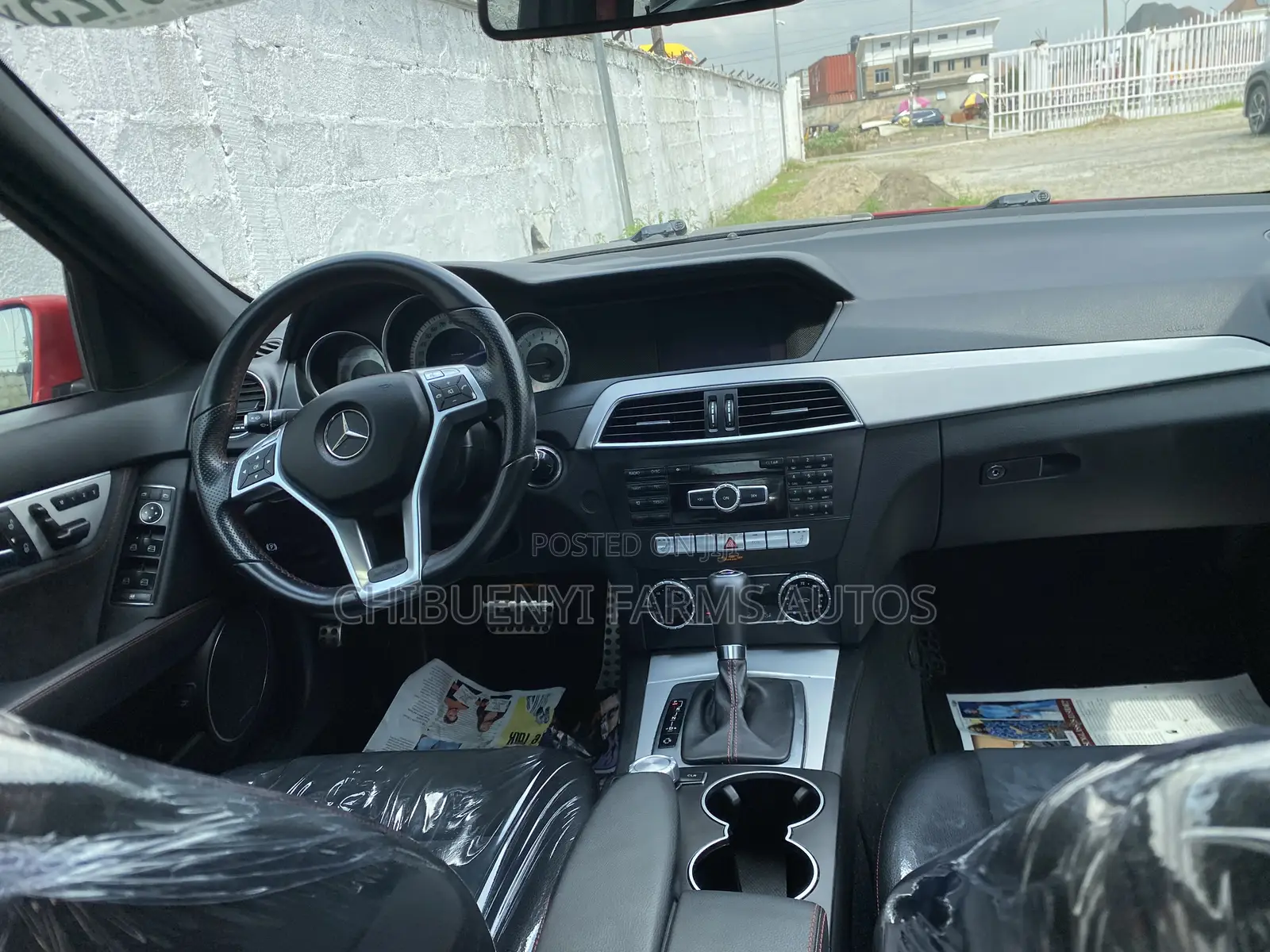 Mercedes-Benz E300 2013 Red