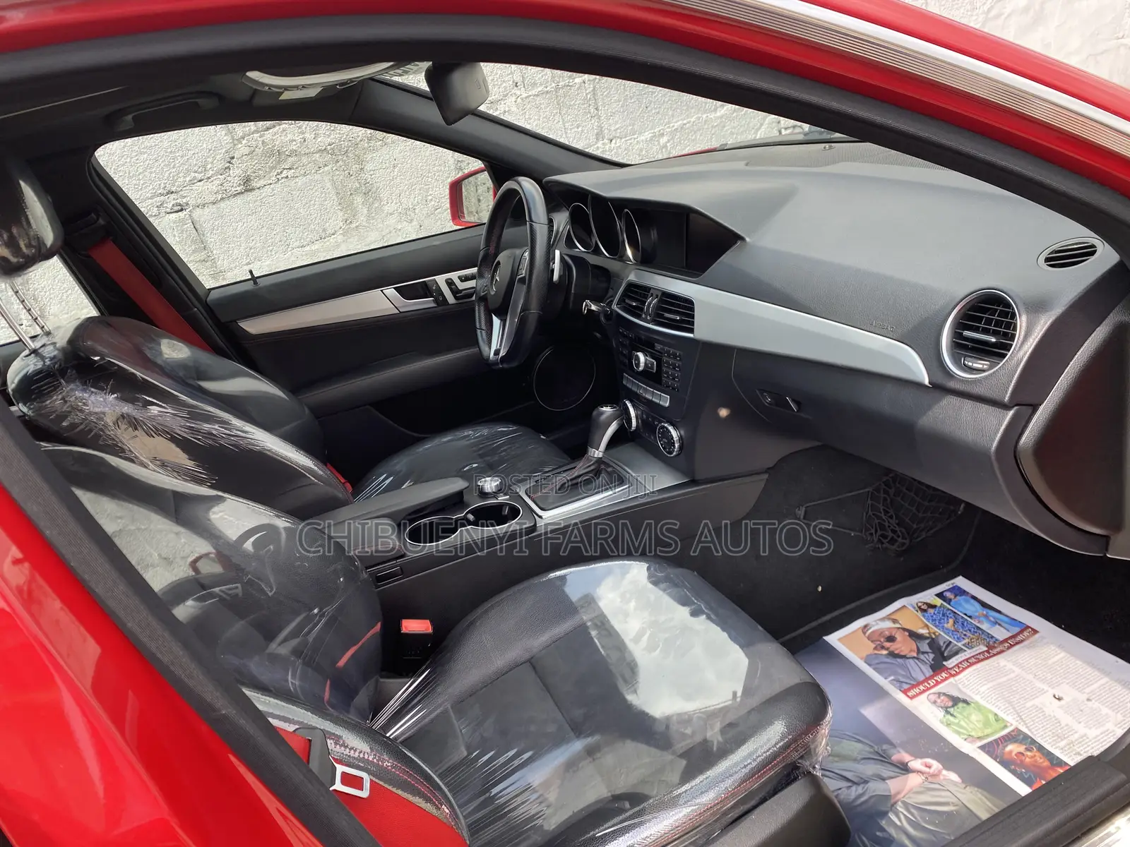 Mercedes-Benz E300 2013 Red