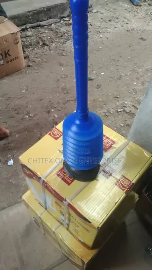 Bellows Accordion Toilet Plunger.