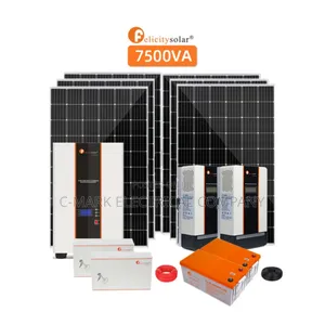 3.5kva-10kva Complete Home Solar System 10kwh,15kwh,25kw Lithium