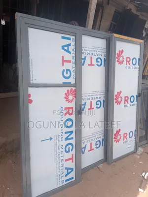 Aluminum Bathroom Door