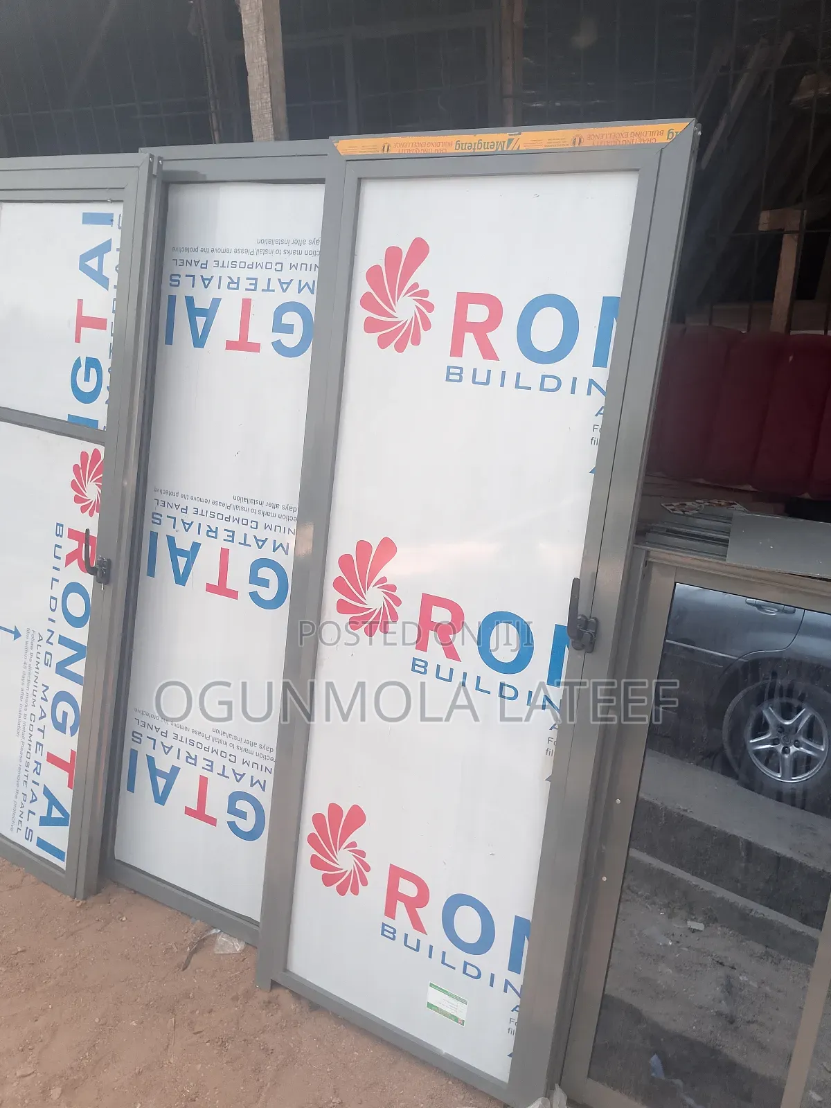 Aluminum Bathroom Door