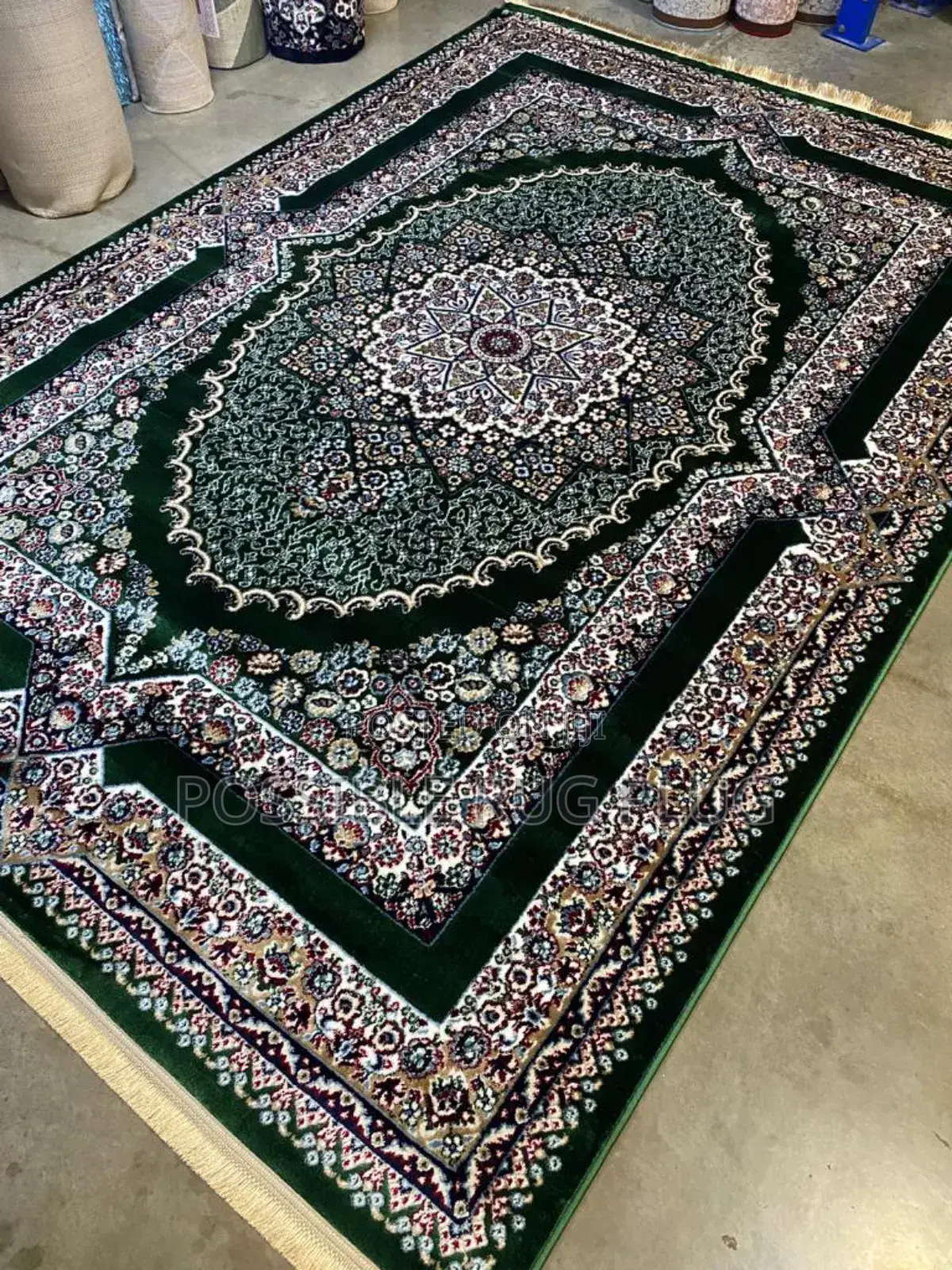 Green Arabian Rug
