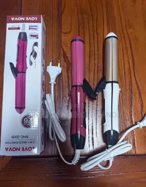 2 in 1 Hair Straightener and Curling Iron