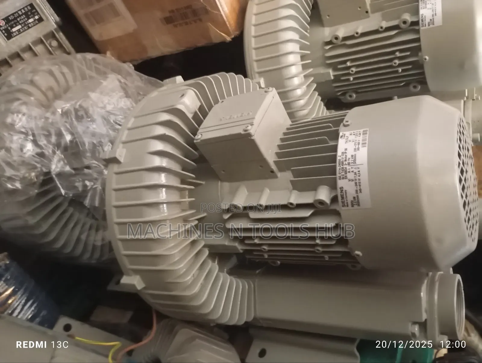 Siemens 3hp Vacuum Pump