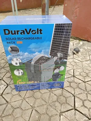 Duravolt Solar Rechargeable Pack SRP-1245 for Home Use