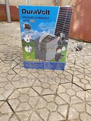 Portable Duravolt Solar Rechargeable Pack SRP-1245