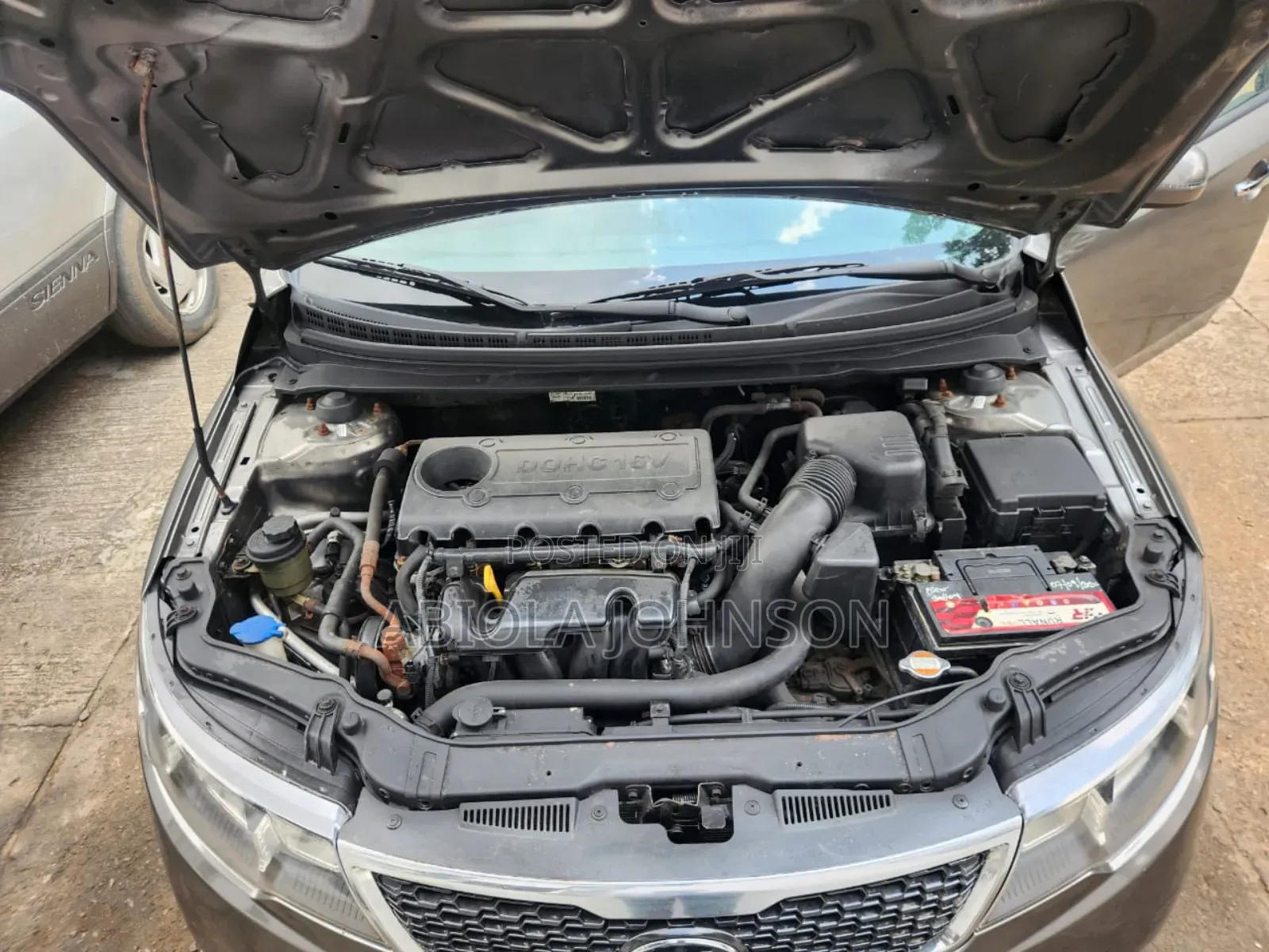 Kia Forte EX Sedan 2012 Brown