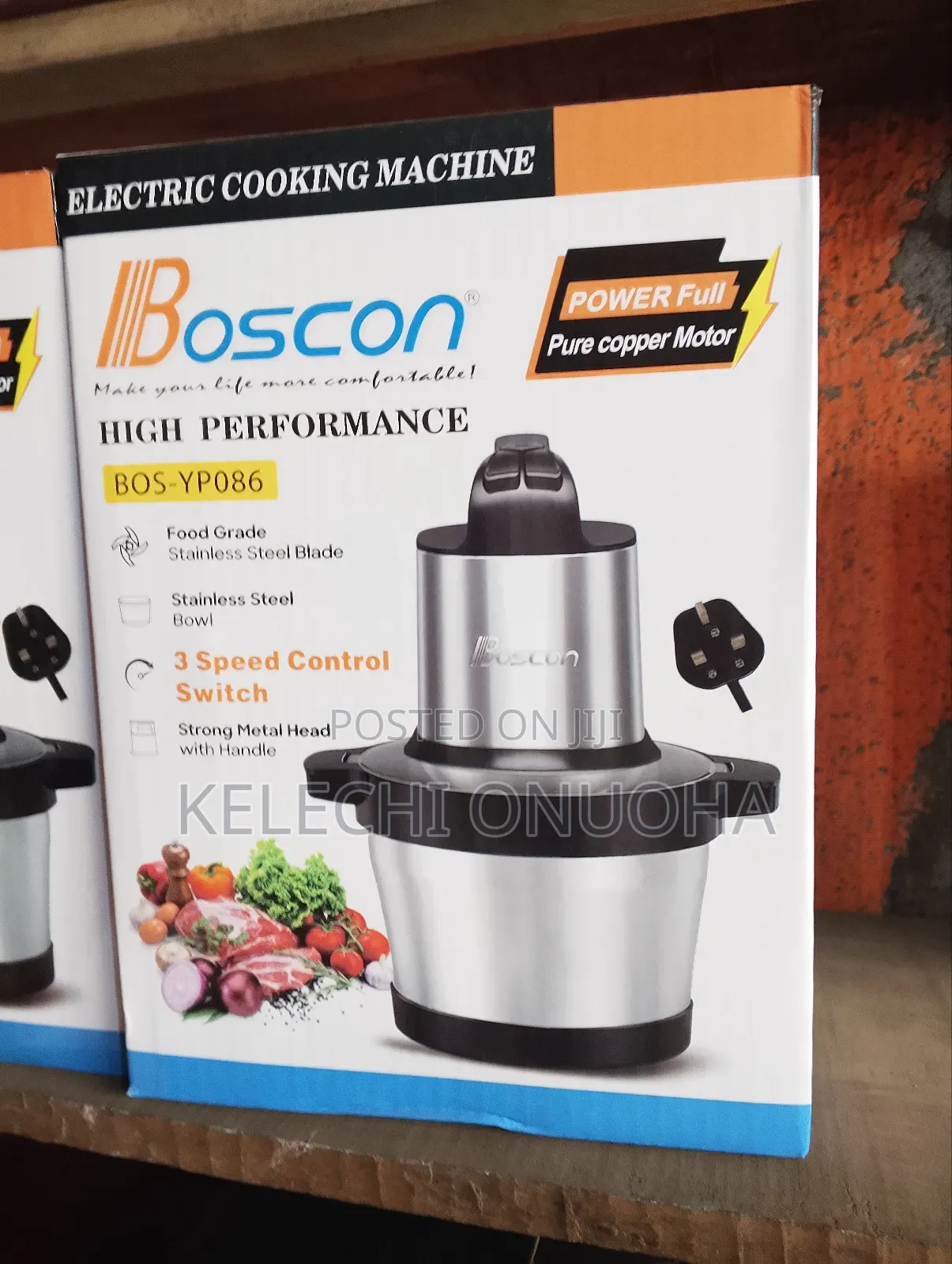 Yam Pounder With Low Voltage