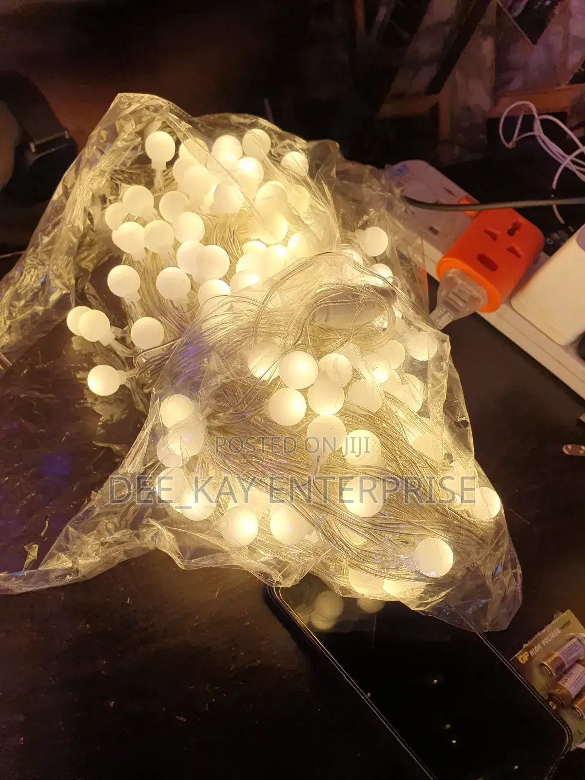 Bubble Ball Christmas Light (Warm White ) 50meters