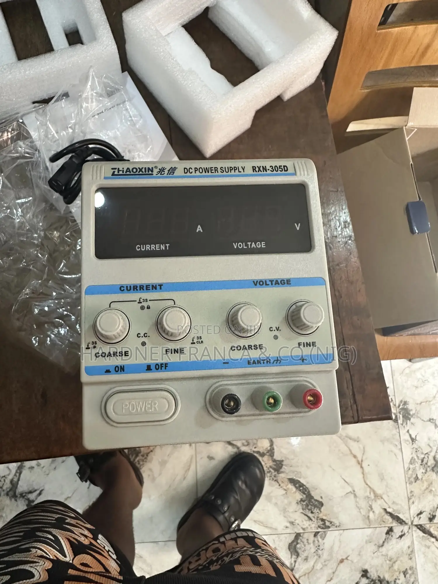 Linear Dc Power Supply 30v /5a (Transformer Based)