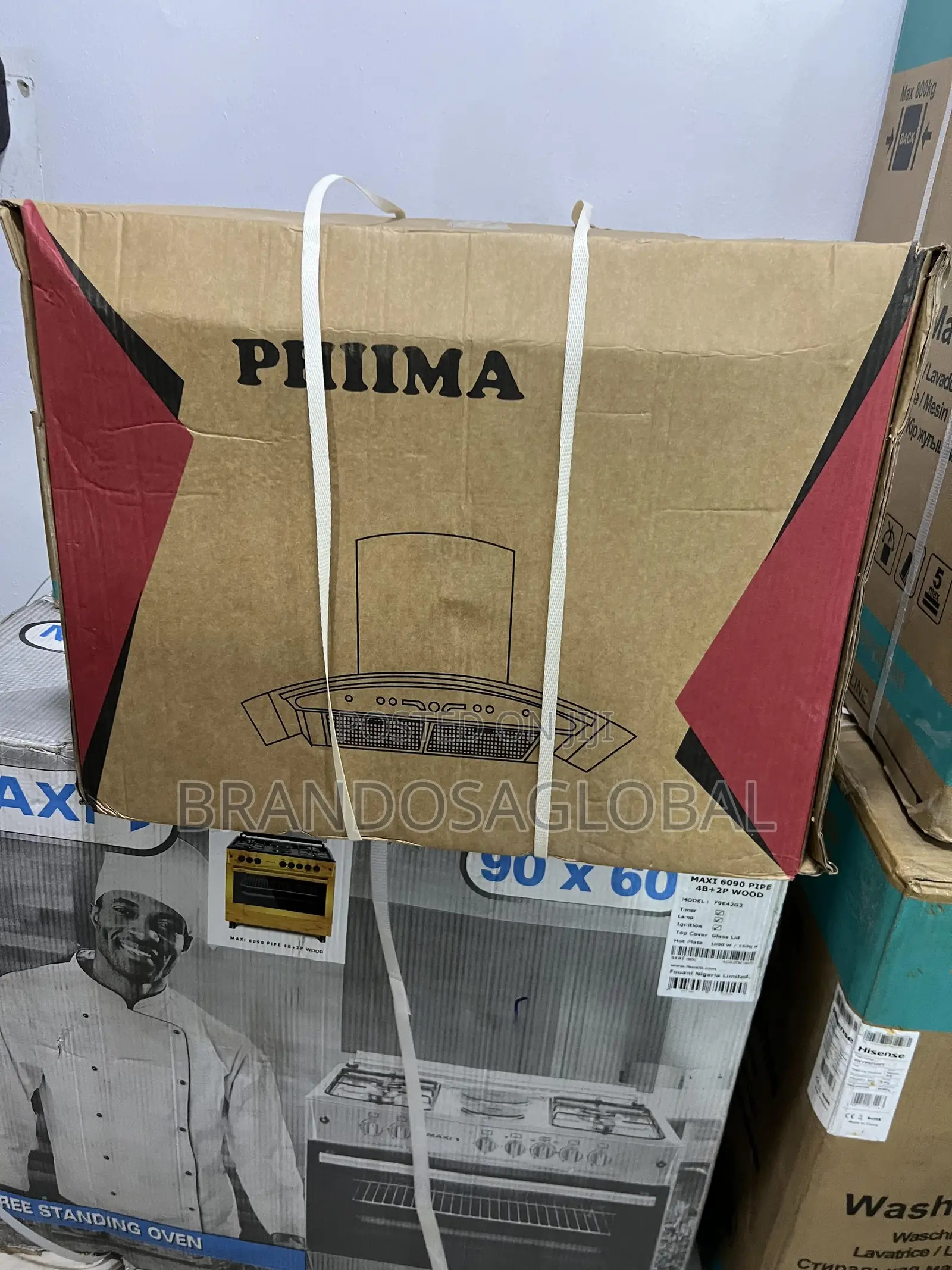 Phiima 60 Cm Ductless Hood(Black)