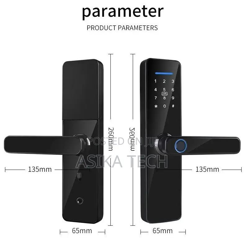 Smart Fingerprint Door Lock In