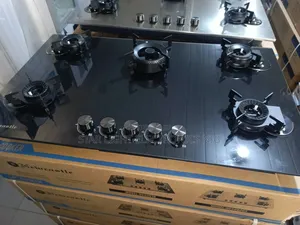 5 Burners Cooker Built-in Flip