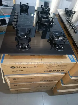 5 Burners Cooker Built-in Flip