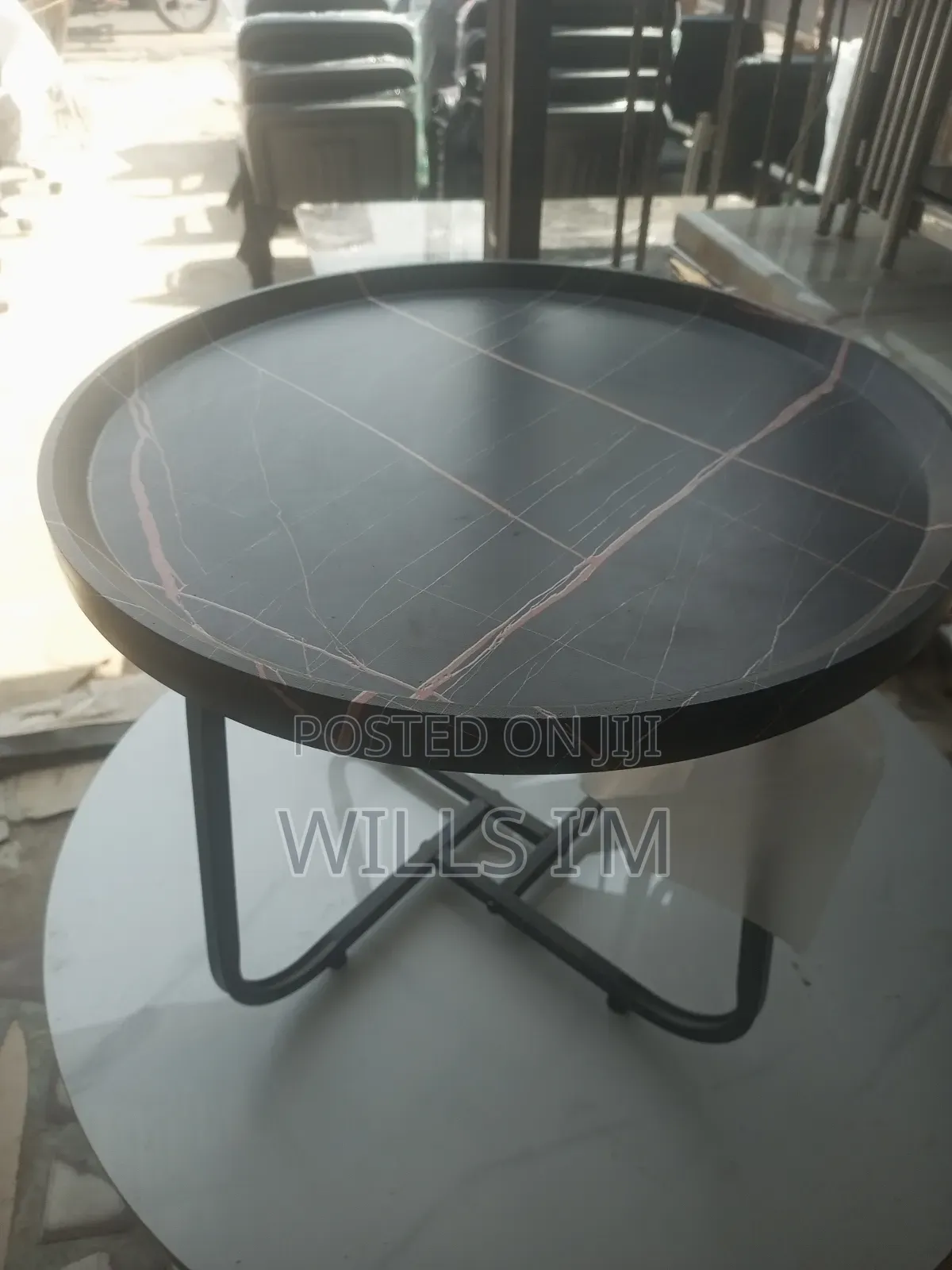 Luxury Center Table With Stool