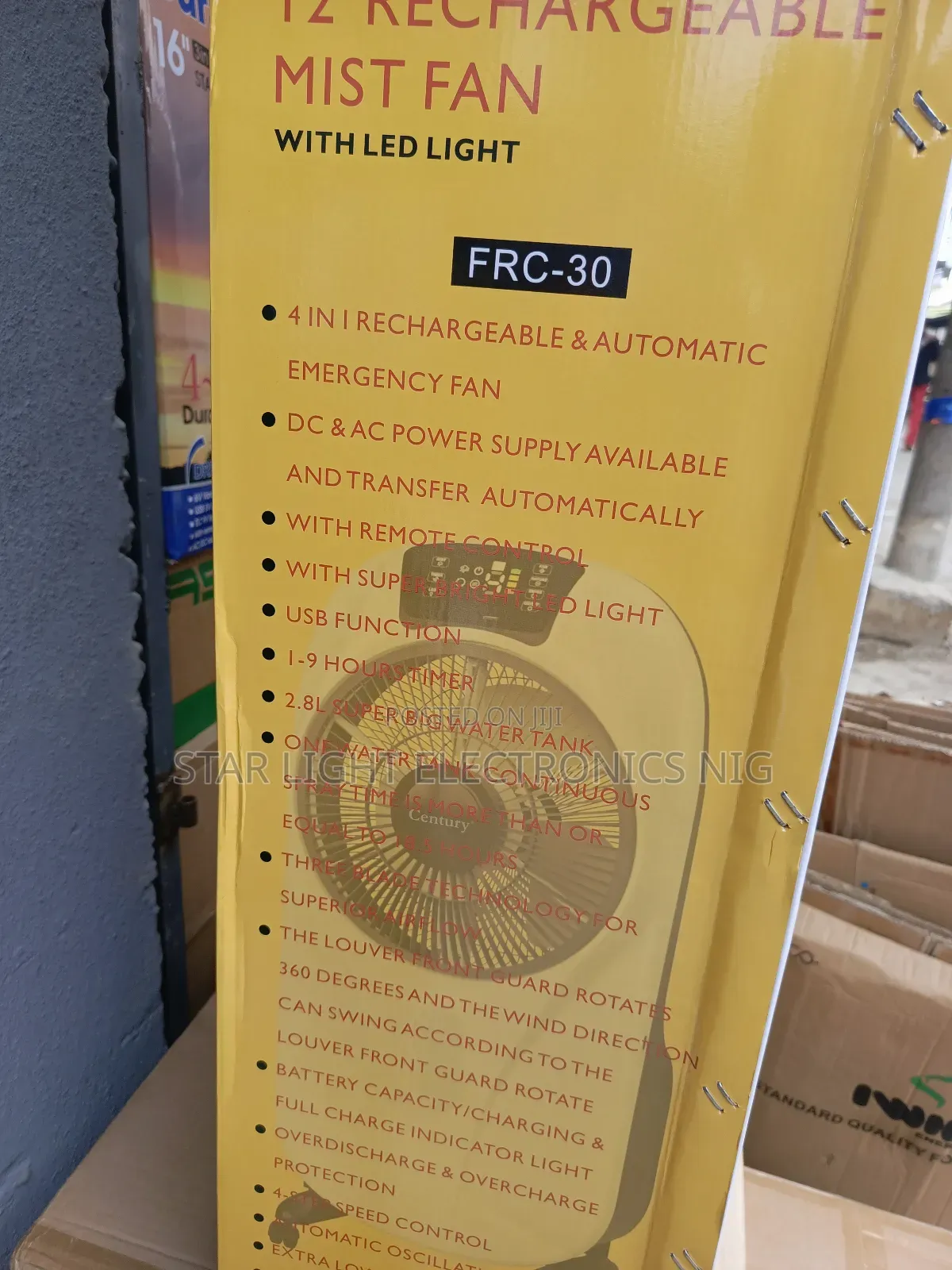 Century Air Cooler Rechargeable