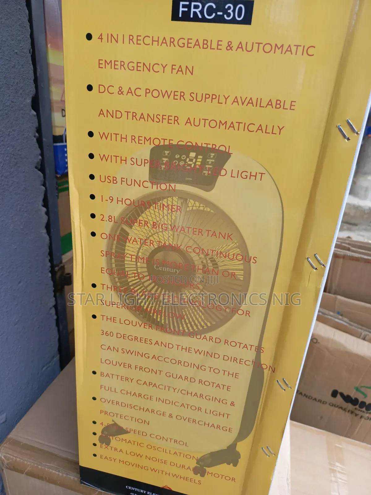 Century Air Cooler Rechargeable