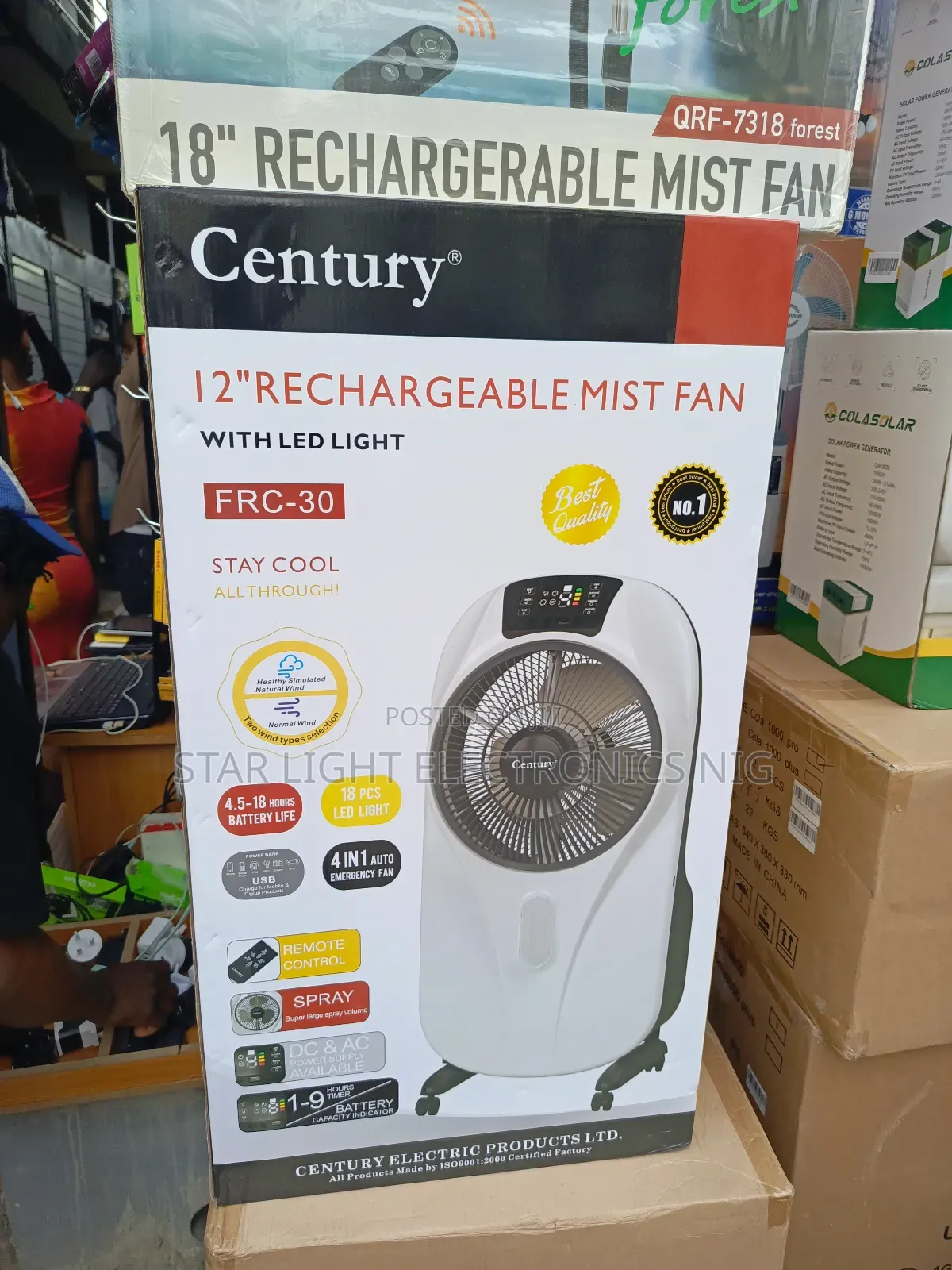 Century Air Cooler Rechargeable