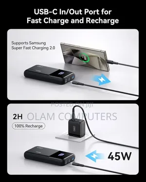 Iniu Pd 65w 20000mah Power Bank Bi-B62
