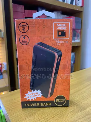 New Age 22500mah Y107 Pro Max Power Bank – Type-c Fast Charge