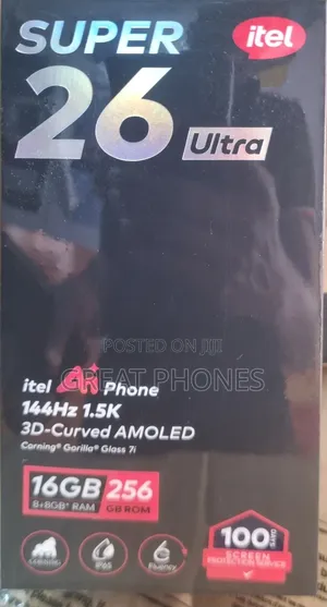 New Itel S26 Ultra 256 GB Gold