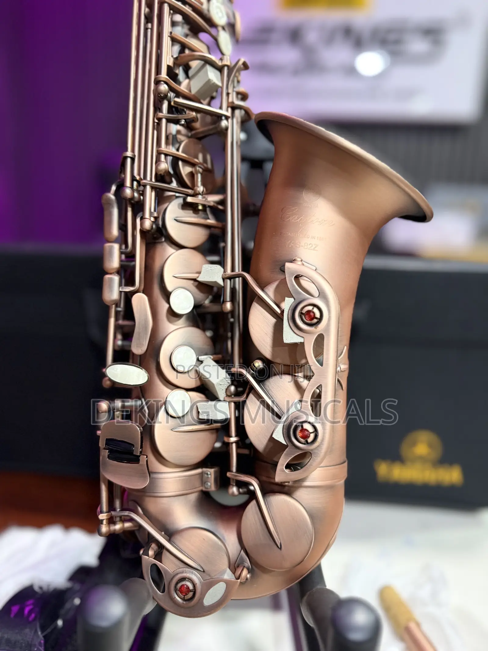 Yamaha Professional Saxophone Red Antique