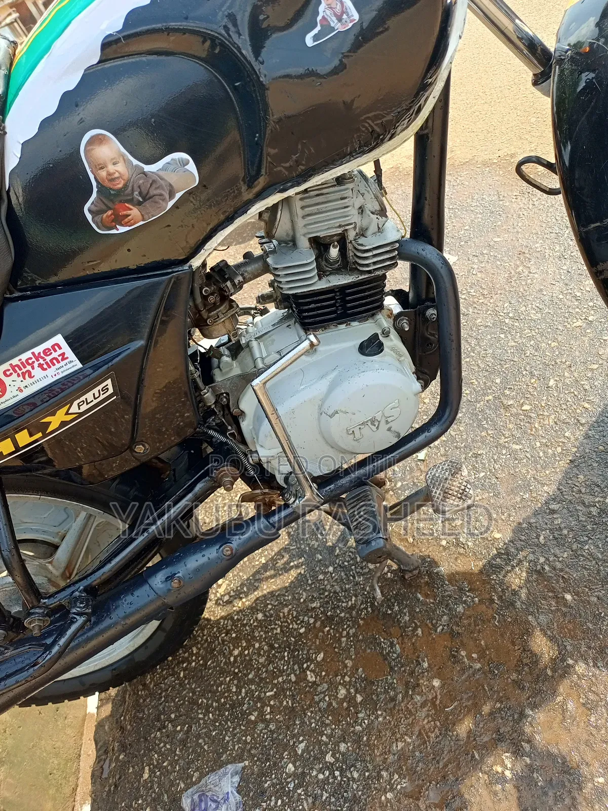 TVS HLX 125 2023 Black