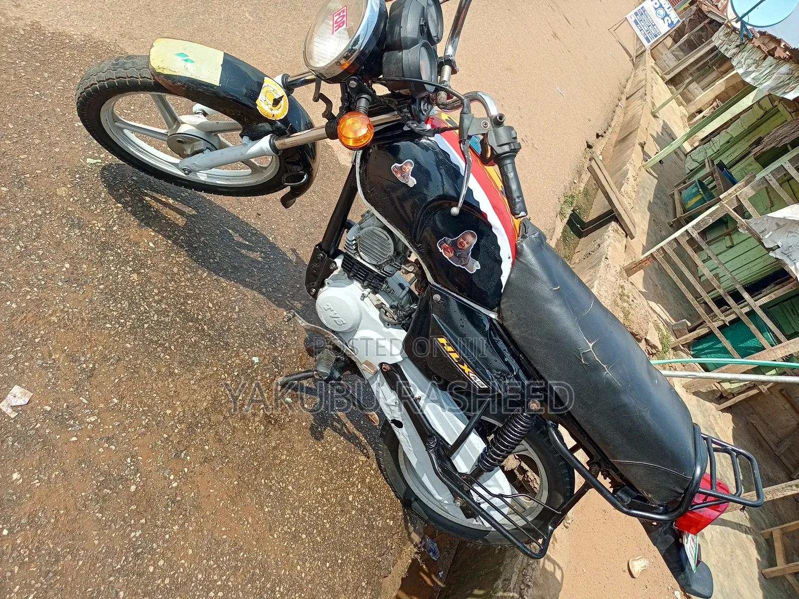 TVS HLX 125 2023 Black