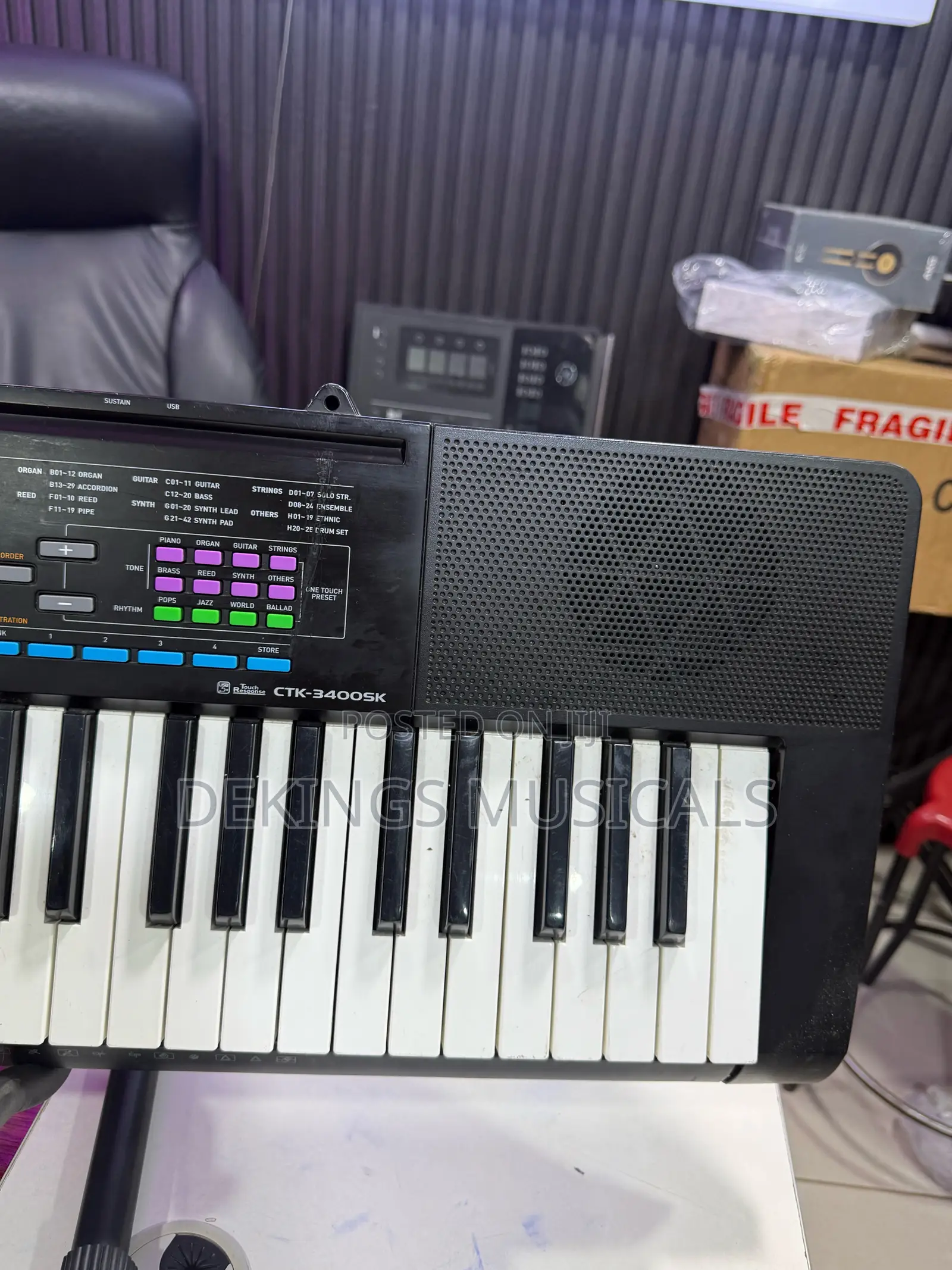 Casio Keyboard Ctk-3400sk - Used Keyboard