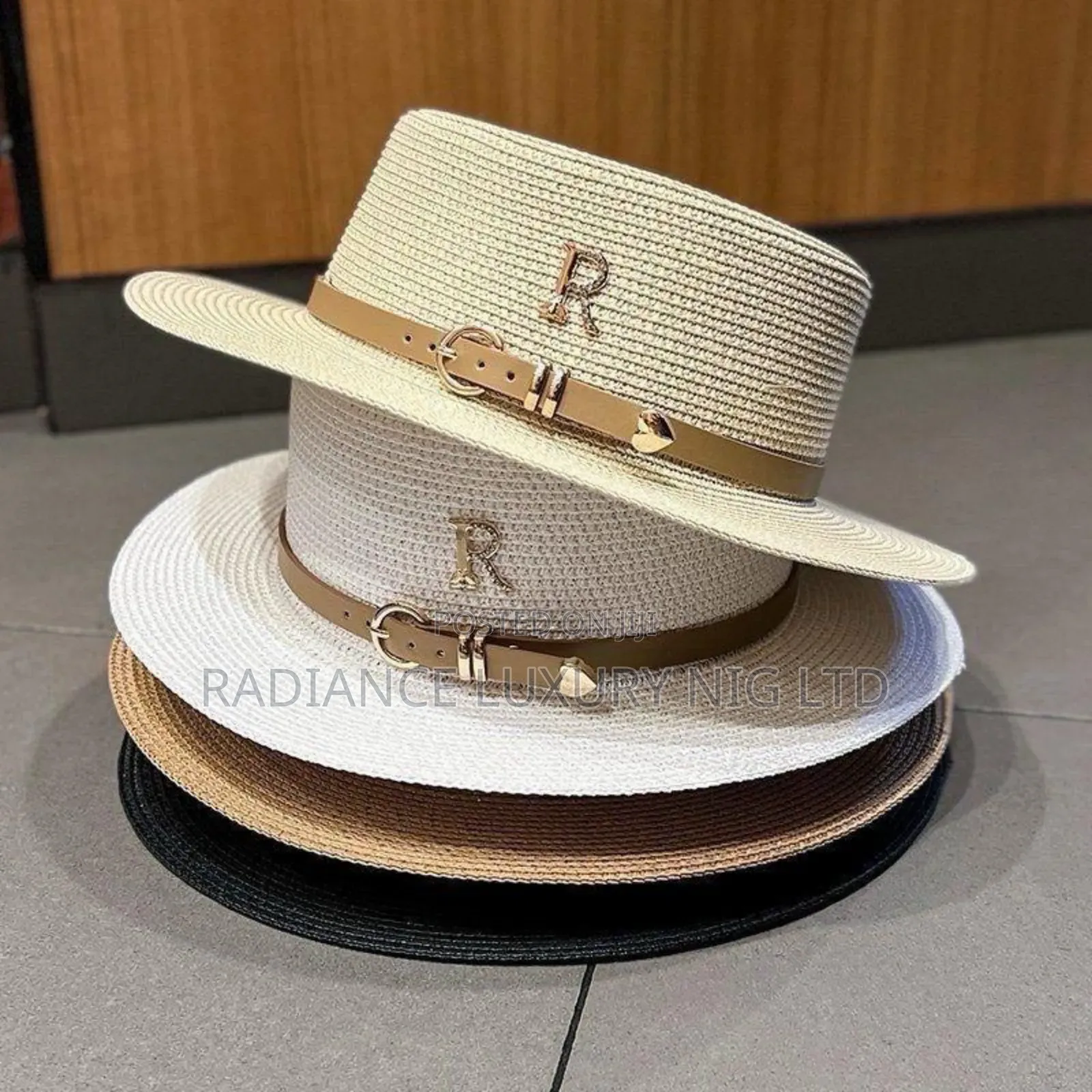 Classical Flat Top Straw Hat