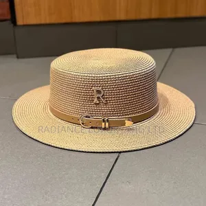 Classical Flat Top Straw Hat