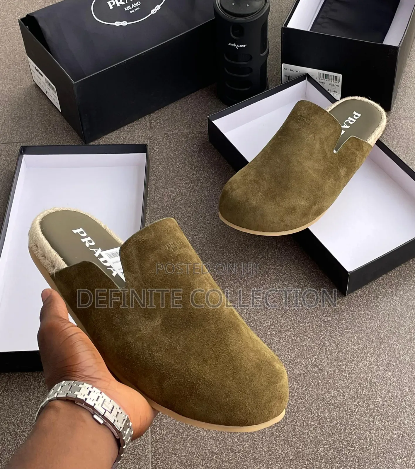 New Prada Luxury Halfshoe