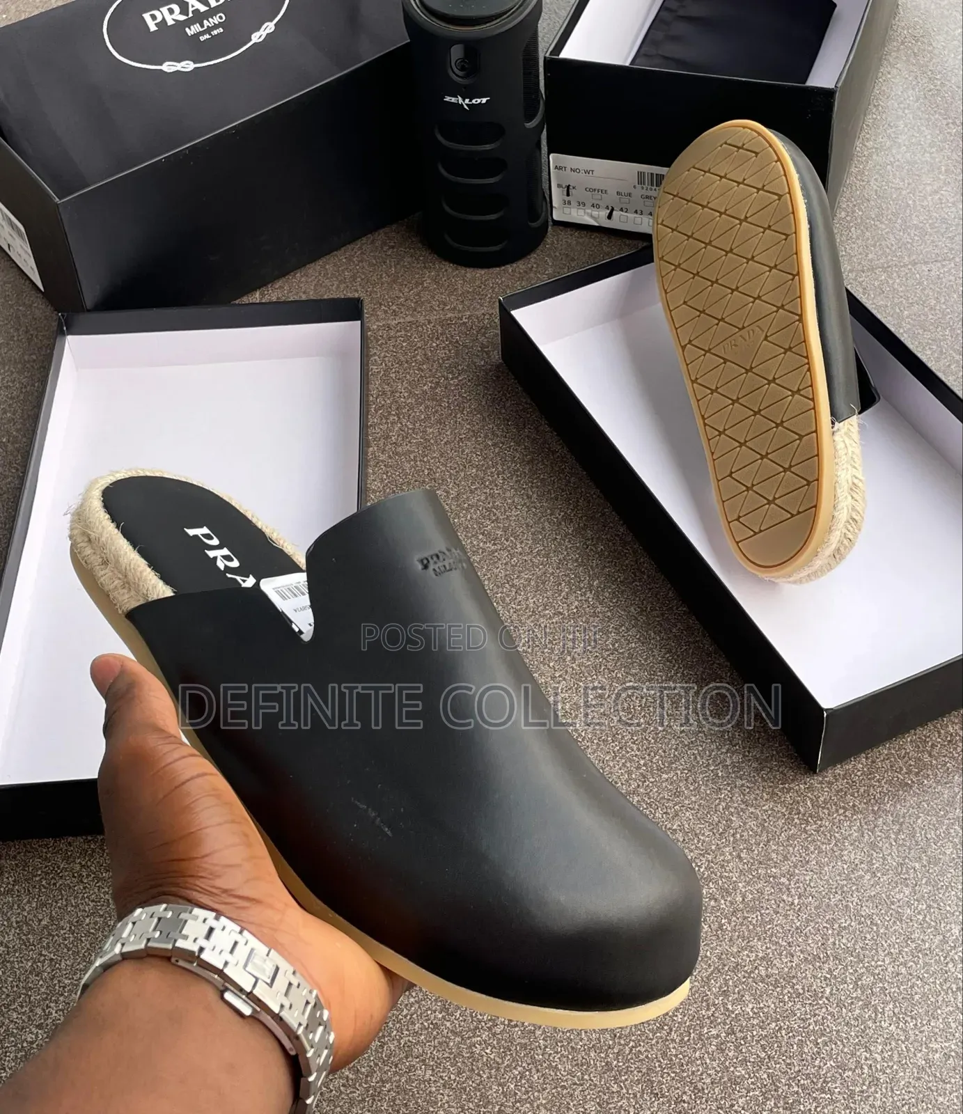 New Prada Luxury Halfshoe