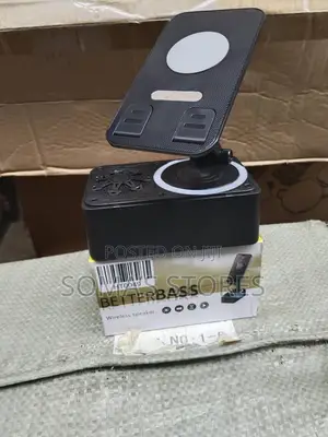 Phone Holder With Bluetooth And Power Bank