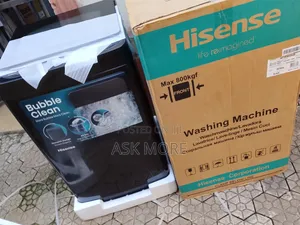 Black Color Hisense 9kg Washing Automatic Machine