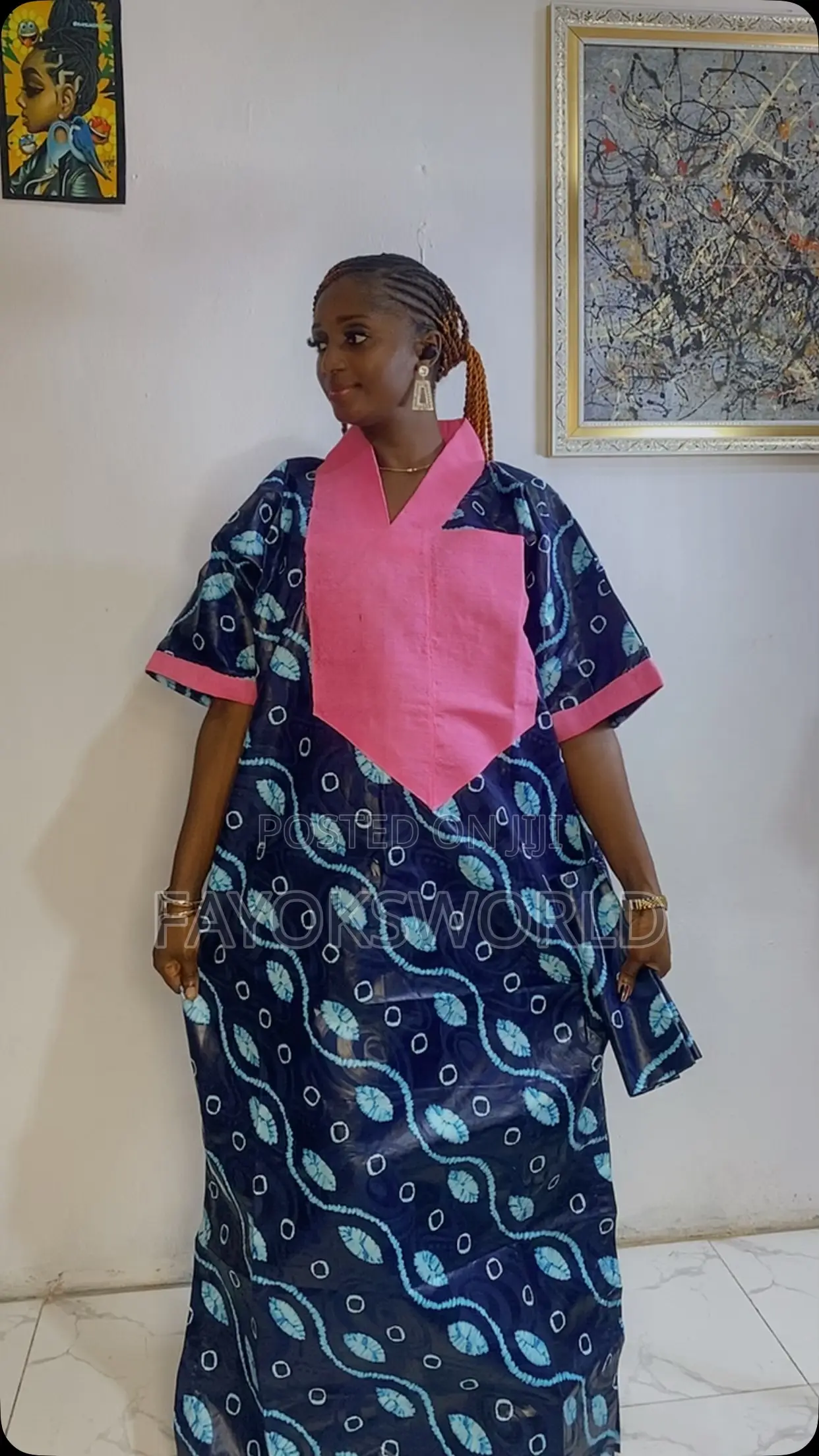 Kampala Asooke Long Gown