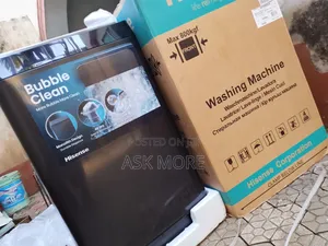 Newly Branded Bubble Clean Hisense 9kg Washing Machine