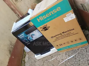 Hisense 9kg Black Color Bubble Clean Washing Machine