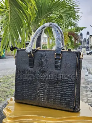 High Quality Luxury Genuine Leather Laptop Bag