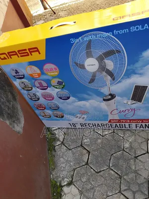 New Qasa 18inch Rechargeable Fan