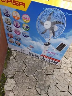 Qasa 18inch Standing Cooling Rechargeable Fan