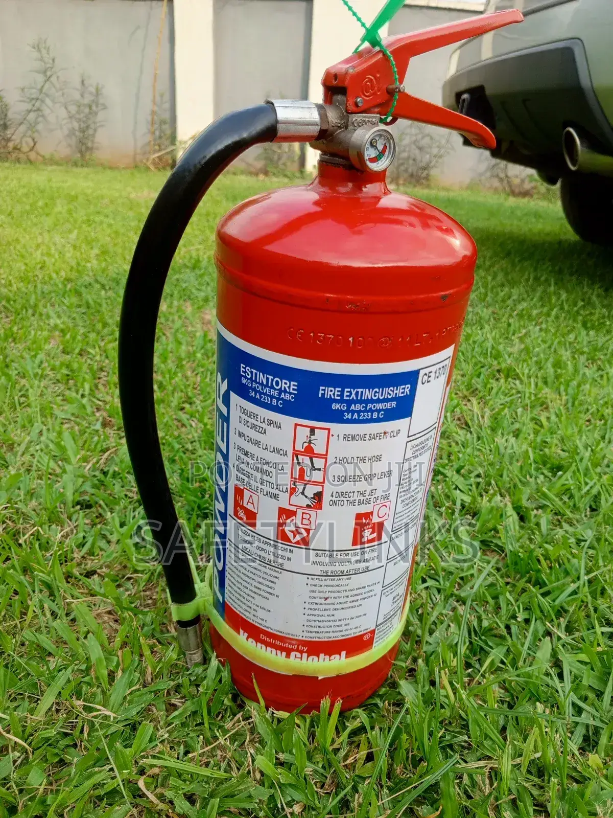 Workable Fire Extinguisher