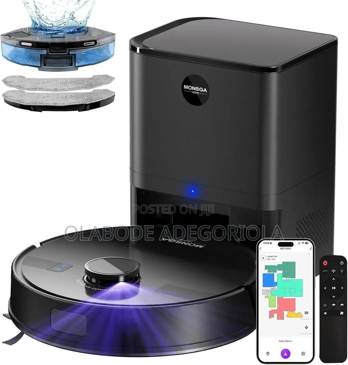Robot Vacuums And Mop, Self-emptying Lidar Robotic Vacuum