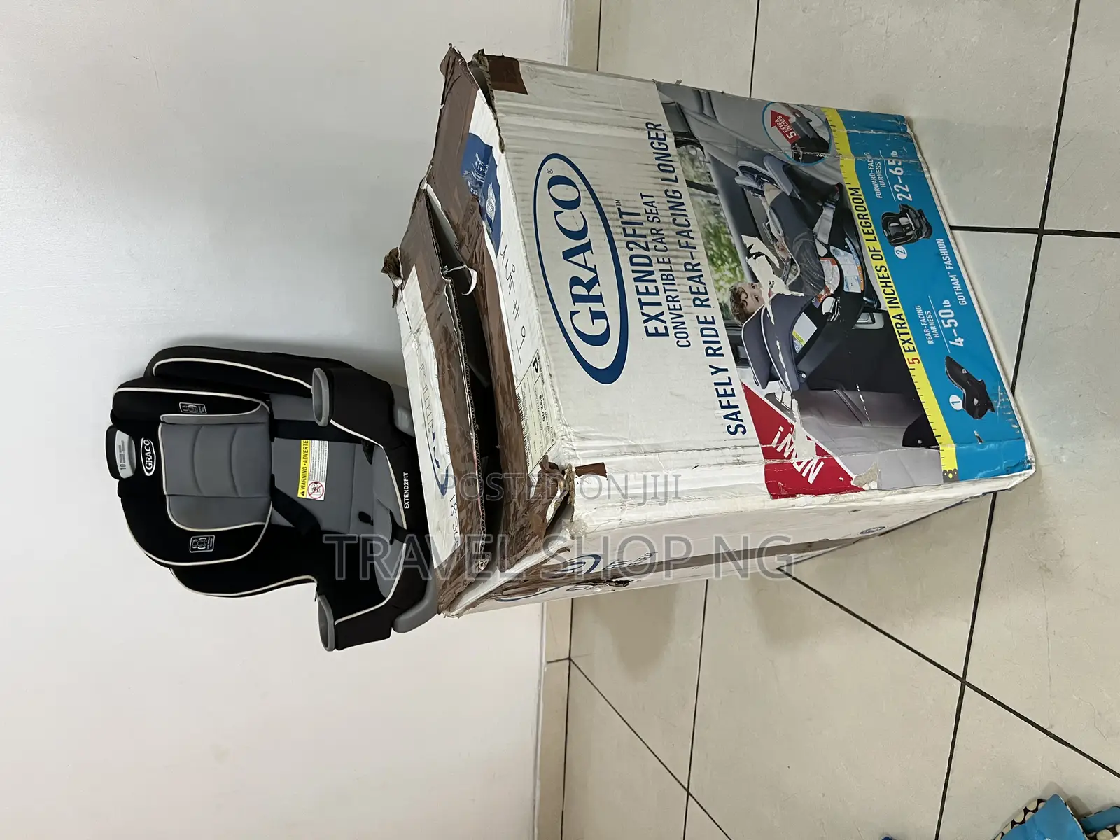 Graco Extend2fit Convertible Car Seat (Usa Used)